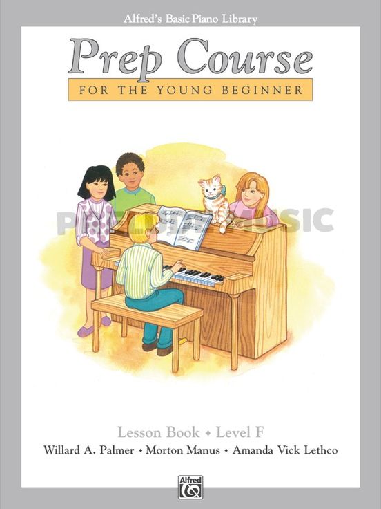 Alfred's Basic Piano Prep Course :Lesson book F