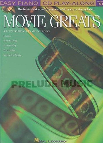 MOVIE GREATS VOLUME 10 BK/CD EASY PIANO CD PLAY-ALONG